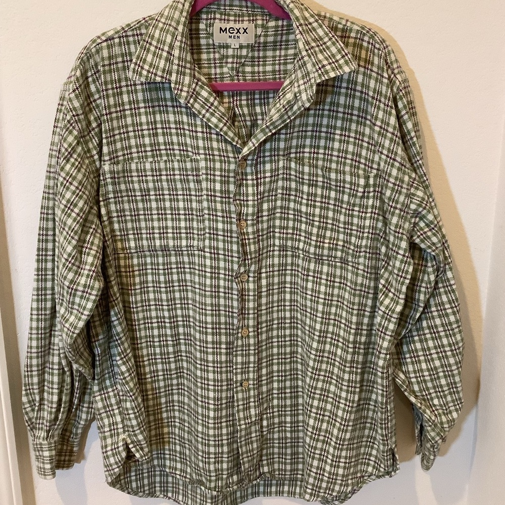 Mexx men plaid flannel